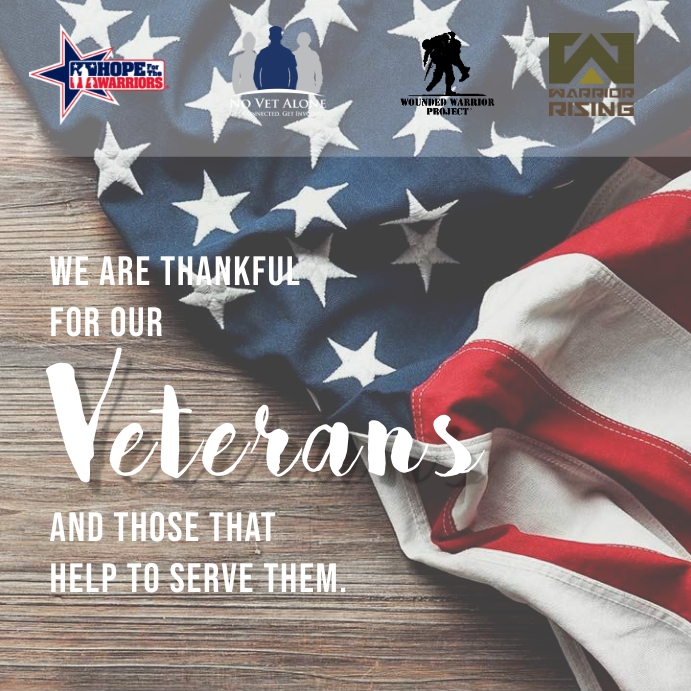 Copy of Veteran's Day Donate PosterMyWall