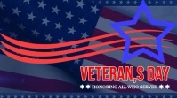 Veteran day Digital Display (16:9) template