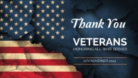 vETERANS DAY BANNER DESIGN Blog Header template