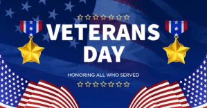 Veterans Day Banner Video Promo Facebook Shared Image template