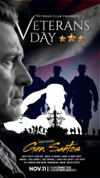 Veterans Day Celebration Reels template