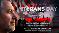 Veterans Day Celebration Thumbnail template