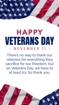 Wit Veterans Day Tribute Instagram Story Template