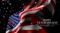 veterans day Digital Display (16:9) template