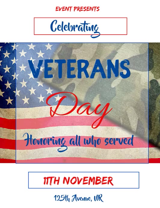 Copy of Veterans day | PosterMyWall