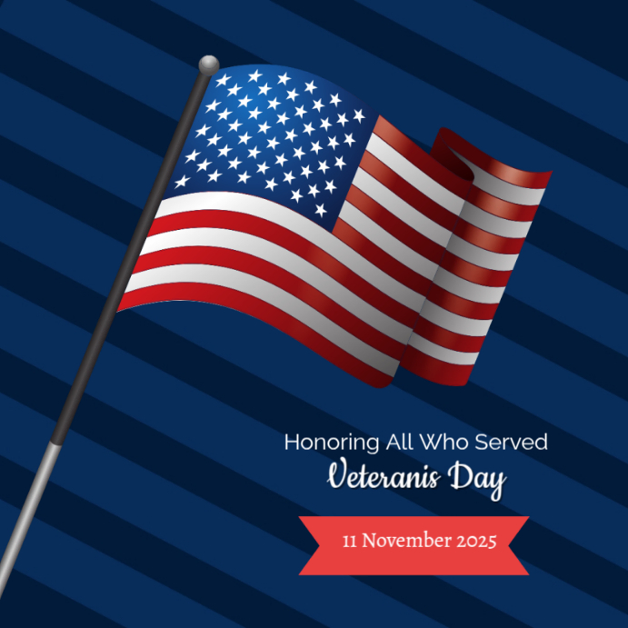 Veterans day Instagram Post template