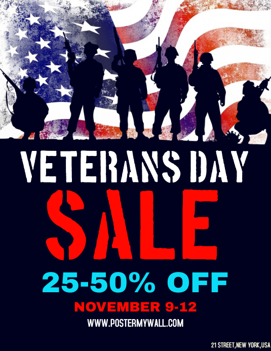 Copy of Veterans day | PosterMyWall