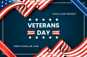 Veterans day 标签 template