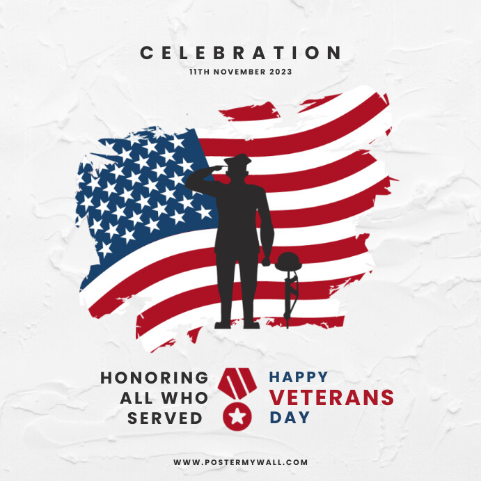 Copy Of Veterans Day Event Instagram Post PosterMyWall copy-of-veterans-day-event-instagram-post-postermywall