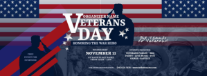Veterans Day Facebook Cover Photo Facebook-coverfoto template