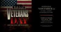 Veterans Day Facebook Shared Image template