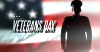 Veterans Day Facebook Video Template