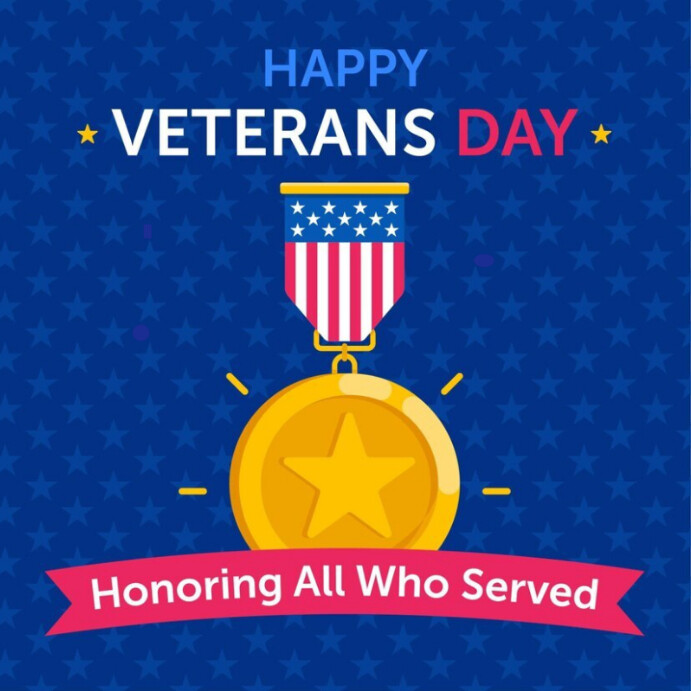 Copy of veterans day flyers PosterMyWall