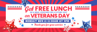 Bianco Veterans Day Promotion Banner 2 × 6' Template