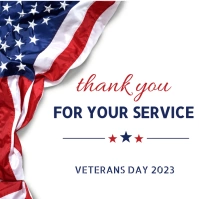 Veterans Day Instagram post. template