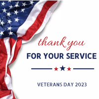 White Veterans Day Instagram Post Template