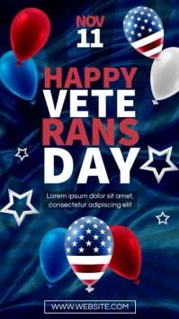 Veterans Day Instagram Video template