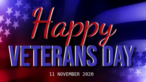 สีดำ Veterans Day Celebration Film w tle na Facebooka Template