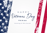 Veterans Day template Postal