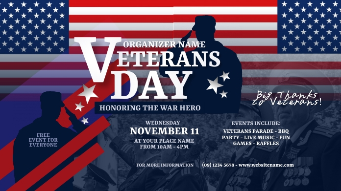 Veterans day salute image Veterans day salute image