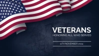 veterans honoring all who served Blog Header template