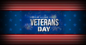 Veterans Honoring Video Banner Imagen Compartida en Facebook template