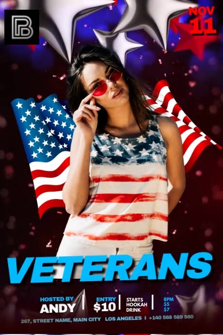 Veterans Video Ads Iphosta template