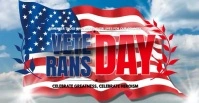 Veterans Video Couverture d'événement Facebook template