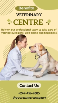 Veterinary Centre Digital Display Template