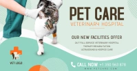 Veterinary Clinic for Animal Care Imagen Compartida en Facebook template