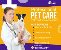 Veterinary Clinic medium Rectangle template
