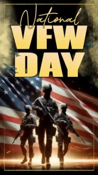 Vfw Day Historia de Instagram template