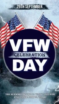 Vfw Day Digital Display template