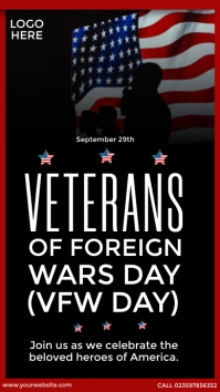 VFW DAY Instagram Story template
