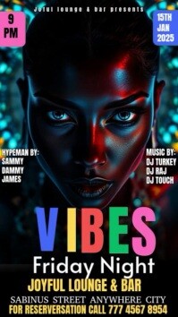 Vibes Friday Indaba yaku-Instagram template