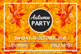 Design Free Fall Posters In Minutes | PosterMyWall