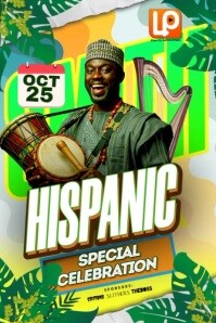 Vibrant Beats Joyful Celebration Plakat template