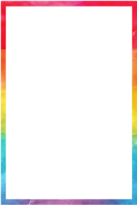 Vibrant watercolor background Plakkaat template