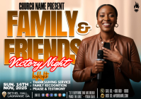 Victory Belongs to Jesus 2025 A4 template