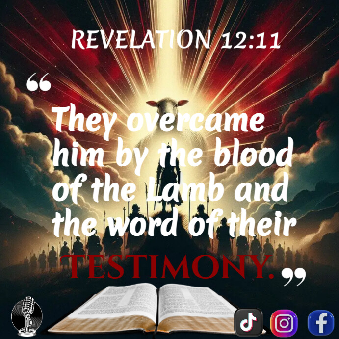 Victory declare biblical quote Template | PosterMyWall