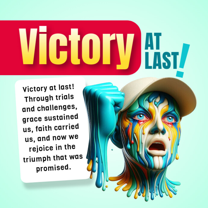 Copy of Victory | PosterMyWall