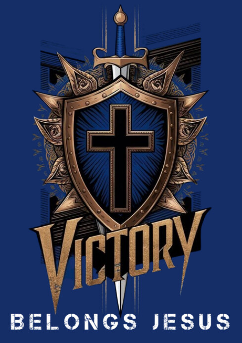 victory tee A4 template