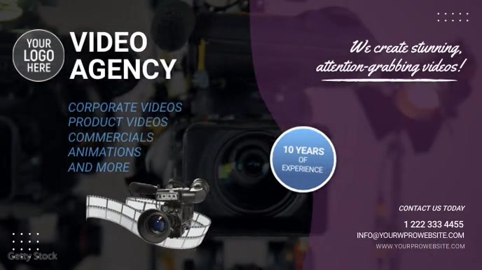 Video Agency Video Ad Template | PosterMyWall
