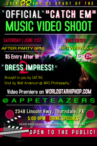 customizable design templates for music event video postermywall video flyer template