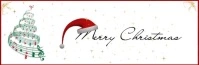 Video Christmas greetings template Email Header