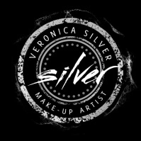Video Circle Logo Silver Dark Black template