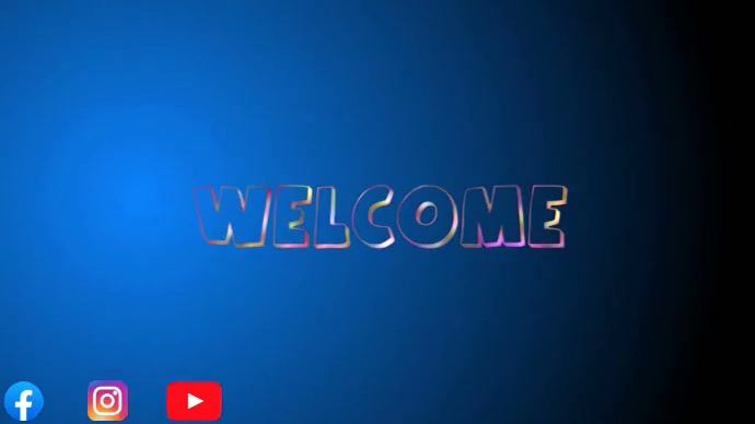 Welcome Message Digital Display Template | PosterMyWall