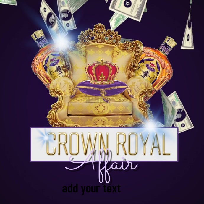 video flyer template postermywall crown flyer template