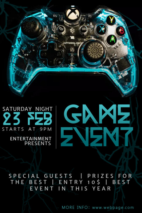 Computer Event Poster Template