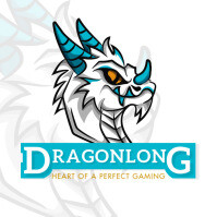 Video Game Streamer Logo Dragon template